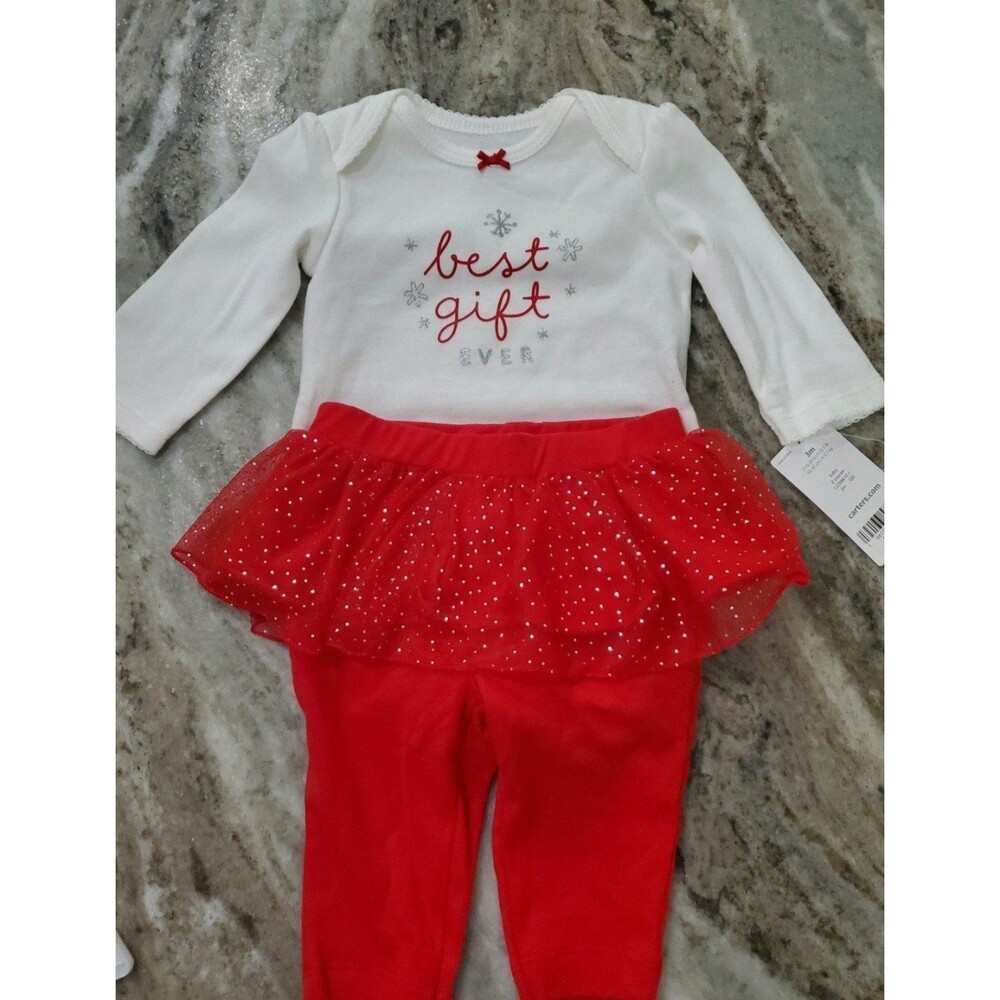 Carters Baby girl 3 month 2 pc tutu outfit NWT